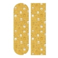 thumbnail image 1 of 33"x9" Skateboard Grip Tape Protector Sheets Nonslip Protection Griptape Sheet for Outdoor Sports Honey Jars and Bees Pattern, 1 of 7