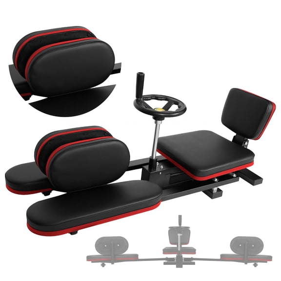 330 LBS Leg Stretch Machine, Steel Frame Split Trainer with Adjustable Padding, Leg Stretching Training Machine for Dance & Yoga, Hip Stretching Machine
