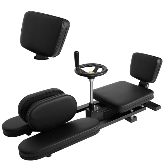 330 Lbs Leg Stretcher Machine,Split Stretching Equipment With Heavy Duty Steel Frame,230 Degree Range And Non Slip Foot Pads,Leg Stretcher Split Machine For Home Gym Or Martial Arts,Black