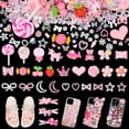 thumbnail image 1 of 330 Pcs Junk Case Charms Kit, Junk Charms for Cases, Junk Phone Case Charm, Junk Case Kit Pink Charm Bulk Mixed Cute Slime Charms Set for DIY Crafts, Scrapbooking, Jewelry Making-S1, 1 of 14