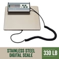 thumbnail image 1 of LEM Products 330 lb Stainless Steel Digital Scale with LCD Display, 1 of 9