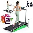 thumbnail image 1 of 330 lbs Portable Folding Treadmill, 2.5 HP Foldable Compact Treadmill for Home Office, Walking Running Treadmill with LED Display for Exercise, 1 of 7