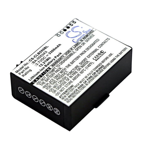 3300mAh CipherLab BA-0053A3 Battery for CP55 CP50