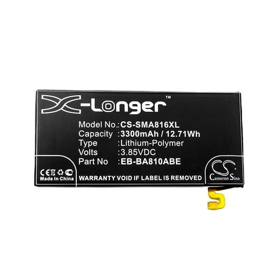 3300mAh EB-BA810ABE Battery for Samsung SM-A810 SM-A810F/DS Galaxy A8 2016 Duos TD-LTE Galaxy A8 2016 SM-A810S