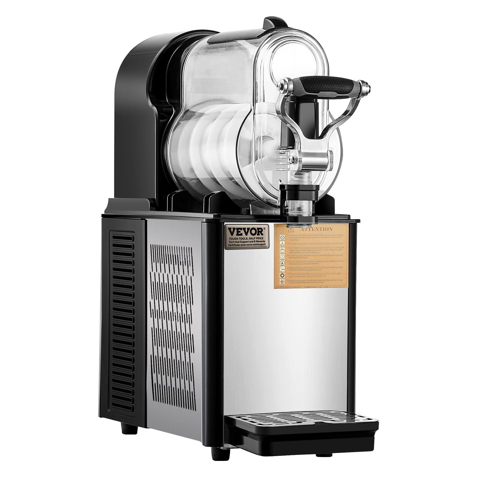 330W Commercial Slushy Machine, 3L Single Bowl Frozen Drink Maker with ...