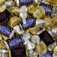 thumbnail image 1 of 330ct Happy New Year Assorted Chocolate Candy Mix - Miniatures, Kisses & Mini Peanut Butter Cups, 1 of 7