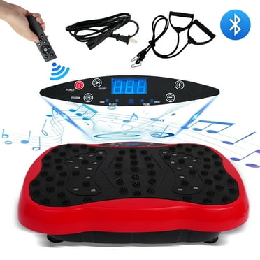 CATGOOD 330lb Vibration Plate Exercise Machine, Vibration Board for Lymphatic Drainage, Whole Body Workout Vibrate Fitness Platform, Waver Vibration Stand for Weight Loss, Home Gym Equipment, Red