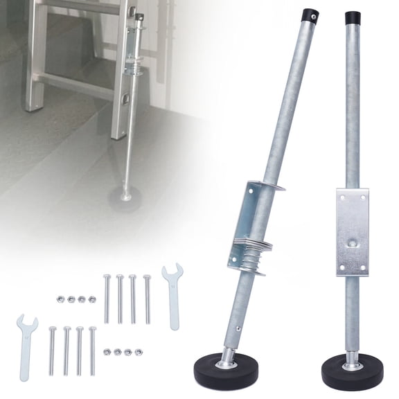 330lbs Ladder Leveler Pair Adjustable Extension Ladder Leg Ground Leveler for Straight Ladders Telescopic Ladders