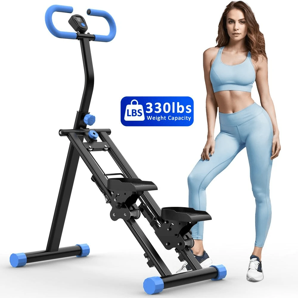330lbs Stair Stepper Climber Machine With Handlebar - Upgrade Vertical ...