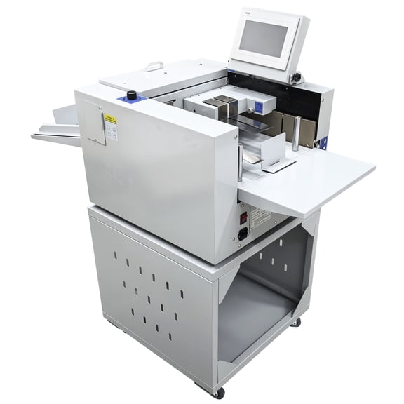 330mm/13" Full Automatic Electric Creasing and Perforating Machine Perforating Folding Machine with Digital Touch Control 110V