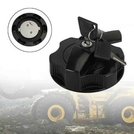 331/31152 3313352 Locking Fuel Cap For JCB 3CX 130 160 Excavator With 2 Keys