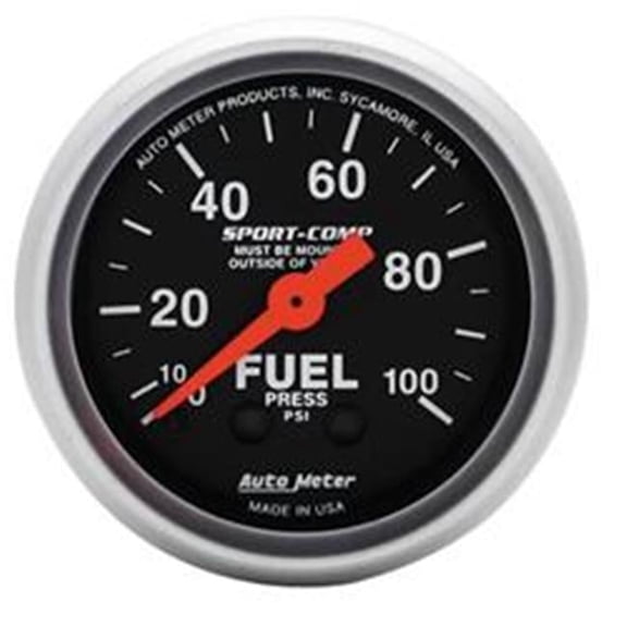 3312 Sport-Comp Fuel Pressure 2.06 In.