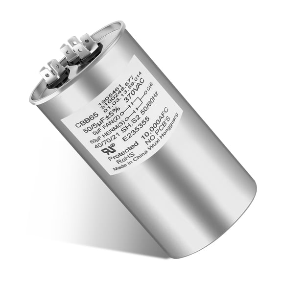 3312195.000 RV AC Air Conditioner Motor Capacitor 60/5 MFD for Dometic AC Motor Capacitor, 3312195000 RV AC Air Conditioner Parts