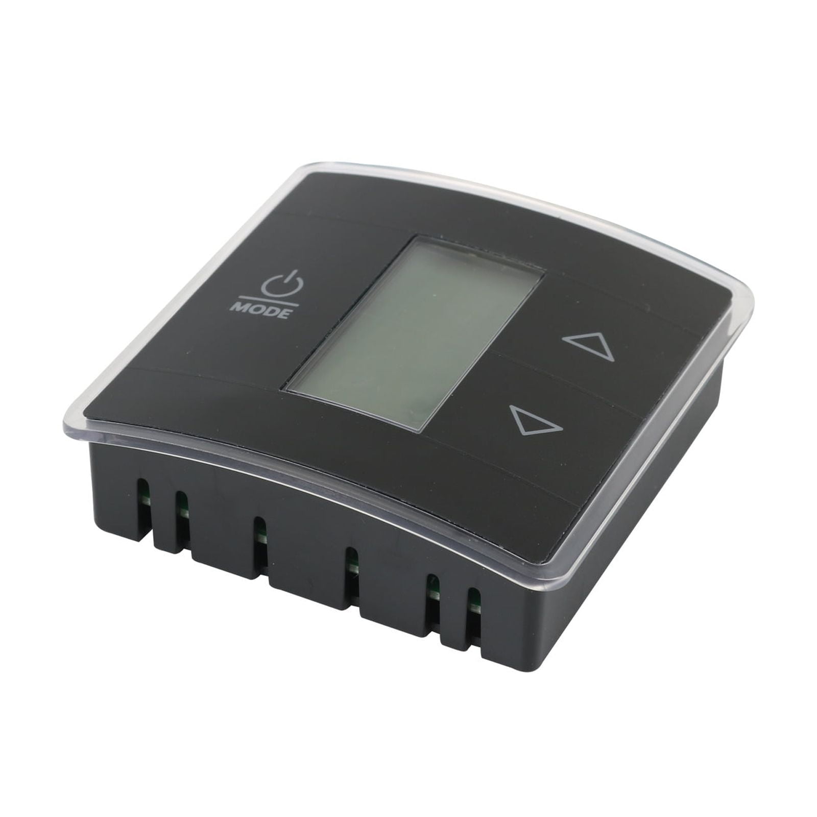 Black Programmable Digital Single Zone Thermostat