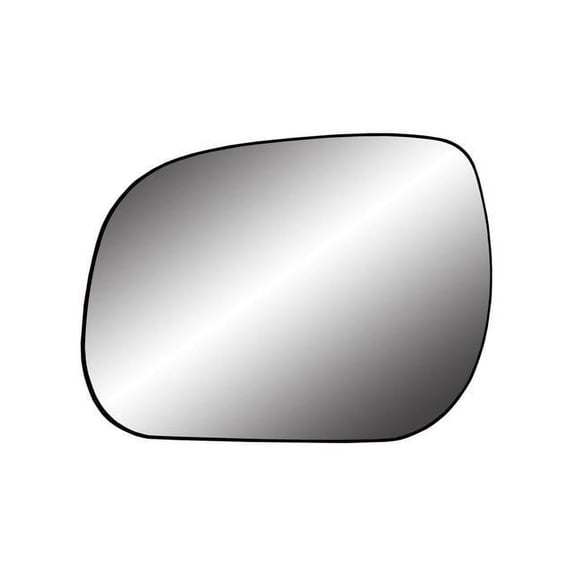 33225 - Fit System Driver Side Heated Mirror Glass w/ backing plate, Toyota RAV 4 US Built 09-12, 5 5/ 8" x 7 3/ 8" x 8 1/ 8" Fits select: 2009-2012 TOYOTA RAV4