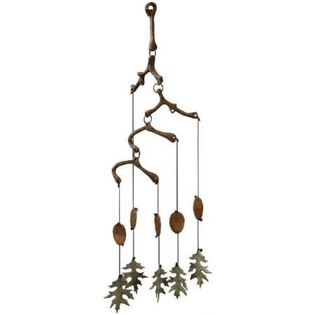 33238 Acorn  Leaf Wind Chime