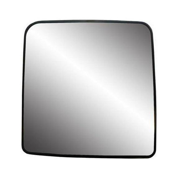 33266 - Fit System Driver Side Heated Mirror Glass w/ backing plate, Jeep Wrangler 11-17, Wrangler JK 2018, 6 5/ 16" x 6 1/ 8" x 8 1/ 8"