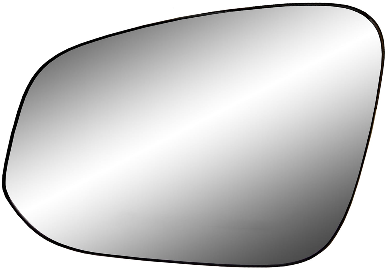 33287 Fit System Driver Side Heated Mirror Glass with backing plate for 1418 Toyota