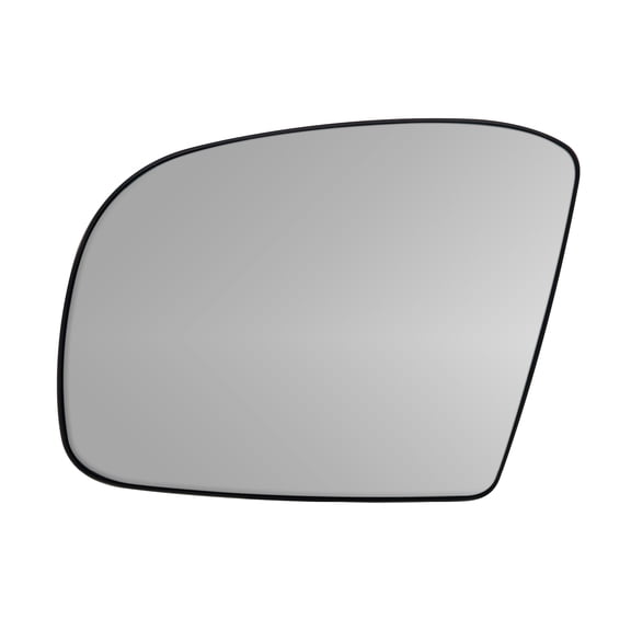 33296 - Fit System Driver Side Heated Mirror Glass w/ backing plate, Mercedes M-class 06-07, R-class R320 Blue Tec 09, R-class 06-10, 5 1/ 8" x 6 1/ 2" x 7 7/ 8"