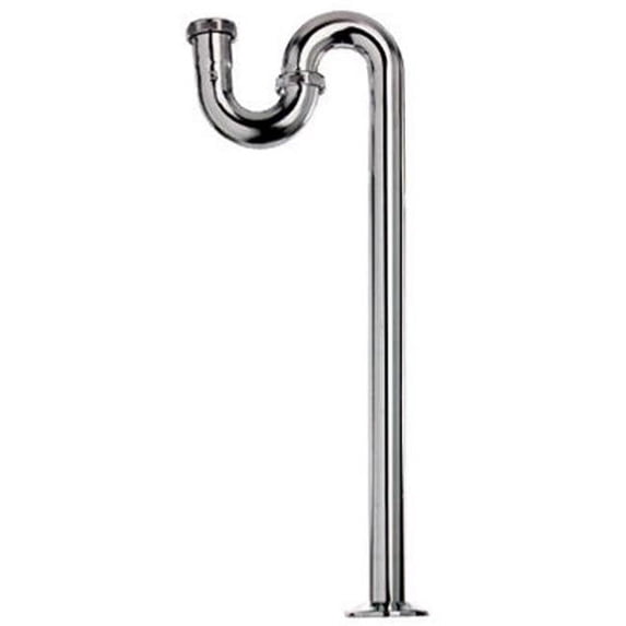 332CK 1.5 x 1.5 in. Chrome Plated S-Trap
