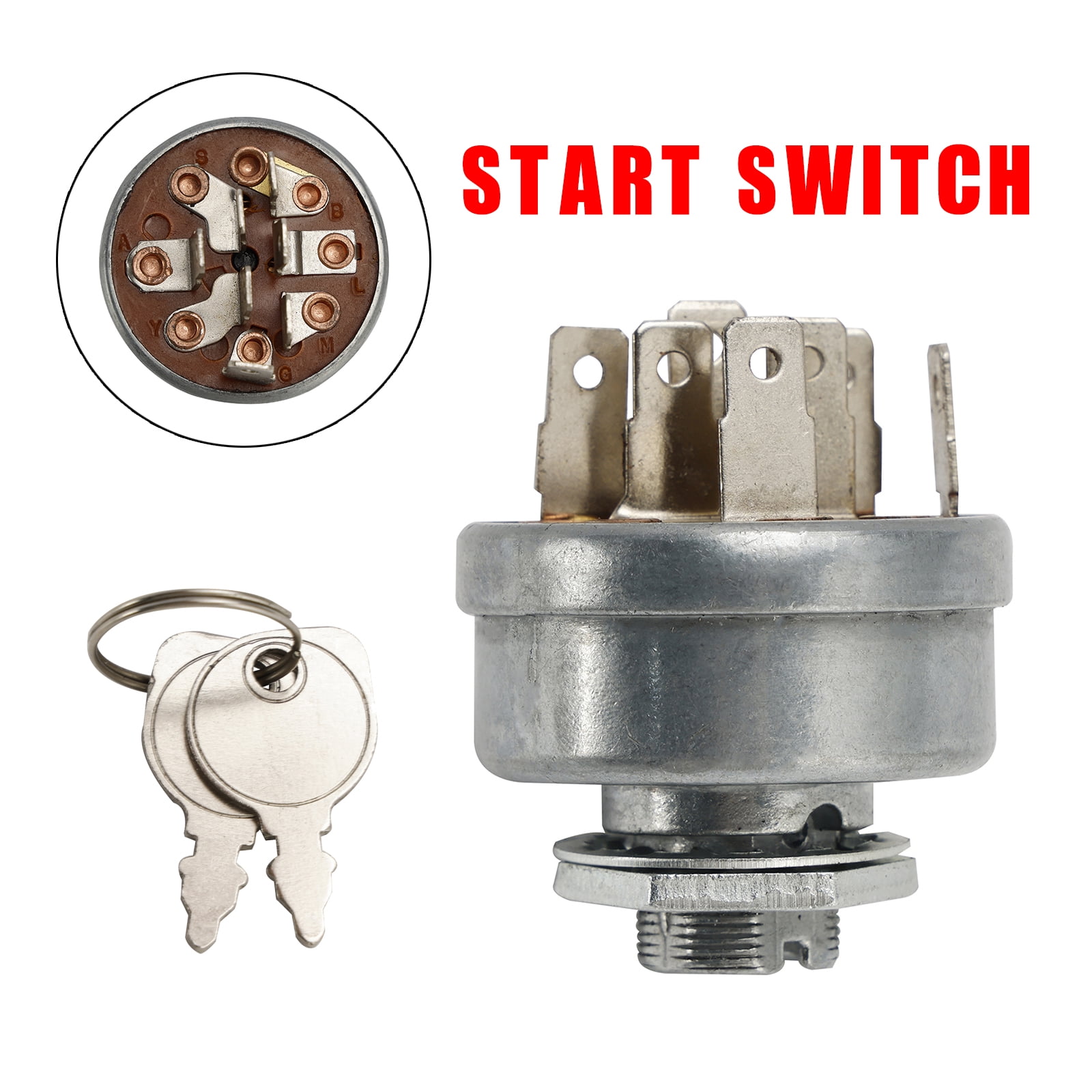 33383 33-383 Ignition Switch With Keys Fits For Murray 92556MA 140301 ...