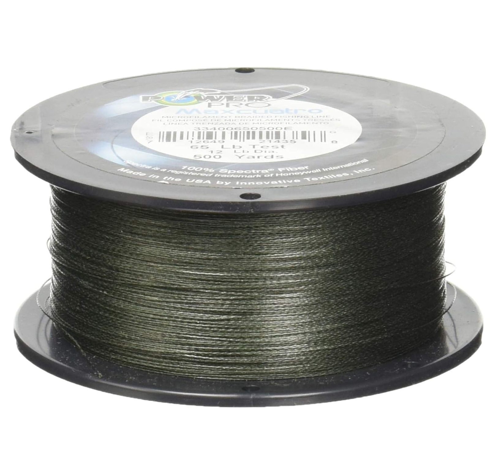 Mccoy Fishing Super Spectra Braid Fishing Line, Mean Green, 150-Yard/20-Pound