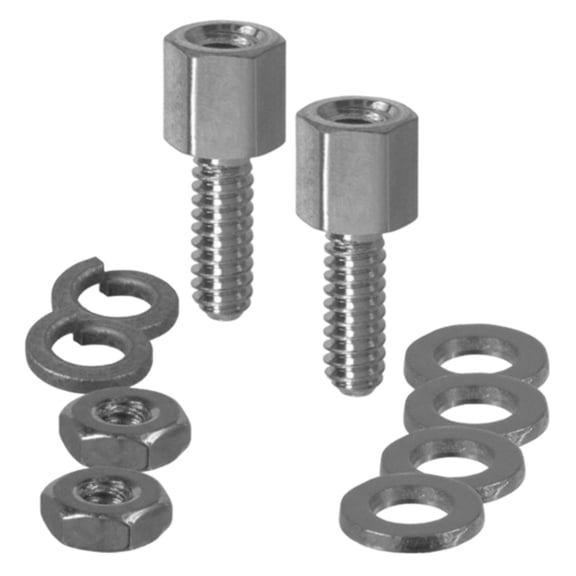 3341-1L Jack Socket Kit, .31 LENGTH, Jackscrew Socket For D-Sub Connectors, Standard