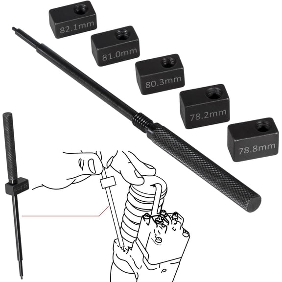 3350 Injector Height Gauge Kits Compatible with Detroit Diesel Engines Series 50 & Series 60 Similar to J-1853/J-42749/J-45002/J-39697/J-42665/J-1242/J-35637-A