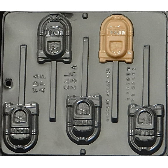 3354 Juke Box Lollipop Chocolate Candy Mold