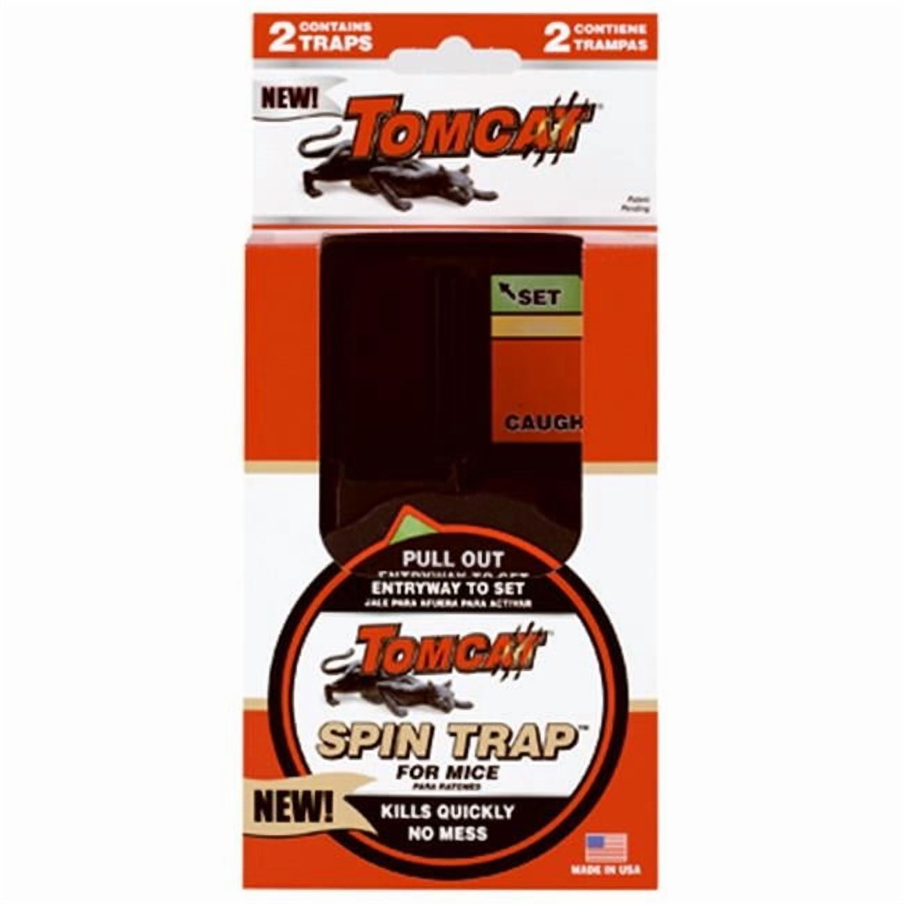 33545 Spin Mouse Trap, Pack - 2