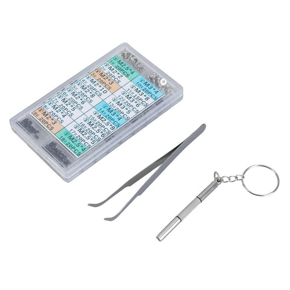 335pcs Laptop Computer Screw Set Assorted Laptop Screws with Storage Box Comprehensive Screw Upgrades for Hard Drives