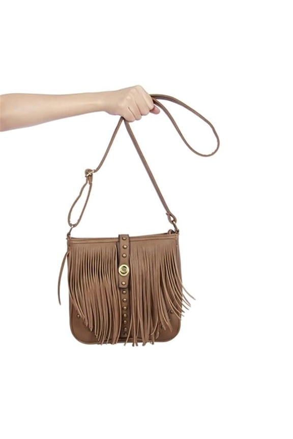 3365B Stella Fringe - Brown