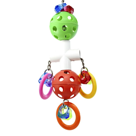 3367 Big Ring Pull Medium Bird Toy