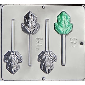 Candy Molds N More Frog Lollipop Chocolate Candy Mold 3369