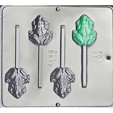 Candy Molds N More Frog Lollipop Chocolate Candy Mold 3369