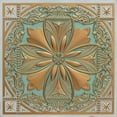 thumbnail image 1 of 337-Helena 2 ft. x 2 ft. PVC Lay-in or Glue-up Ceiling Tile in Arabian Green (200 Sq. ft. / Pack) - 50 Pieces, 1 of 3