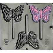 Candy Molds N More 3 Well Plastic Butterfly Chocolate Candy Mold