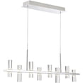 thumbnail image 1 of Eurofase Lighting - Netto Linear Chandelier 8 Light - 3.25 Inches Wide By 13.25, 1 of 3