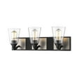 thumbnail image 1 of 3373-MB/BPW-Millennium Lighting-3 Light Bath Vanity-7.25 Inches Tall and 24 Inches Wide, 1 of 4