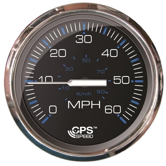 33749 60 MPH Chesapeake Black Speedometer - Black