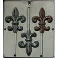 thumbnail image 1 of 3375 Fleur de Lis Lollipop Chocolate Candy, 1 of 1