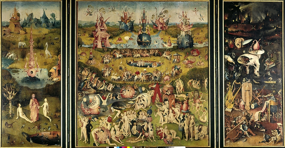 3377 Hieronymus Bosch (1450-1516) Dutch School Canvas Art - (24 x 18)