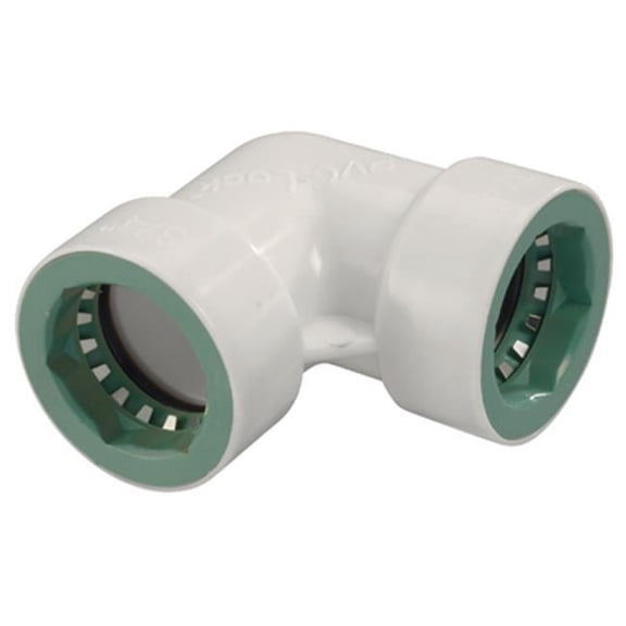 33774 0.5 in. PVC Lock Elbow