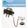 thumbnail image 1 of 3387134 Cycling Thermostat & 279816 Thermostat Kit Replacement for Whirlpool LER7620LQ0 Dryer - Compatible with WP3387134 Thermostat & 279816 Thermal Cut-Off Kit - UpStart Components Brand, 1 of 3