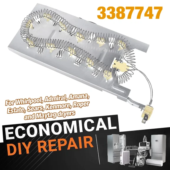 3387747 Dryer Heater Heating Element For Whirlpool Kenmore Maytag Magic Chef New