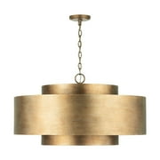 9 Light Pendant -Traditional Installation Capital Lighting 339091Ml