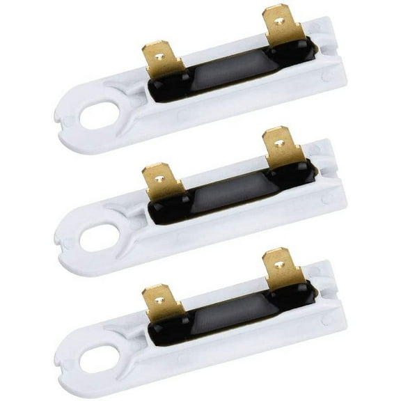 3392519 Dryer Thermal Fuse (3 Pack) Replacement for Whirlpool WP3392519 Replaces Part # AP6008325 3388651 694511