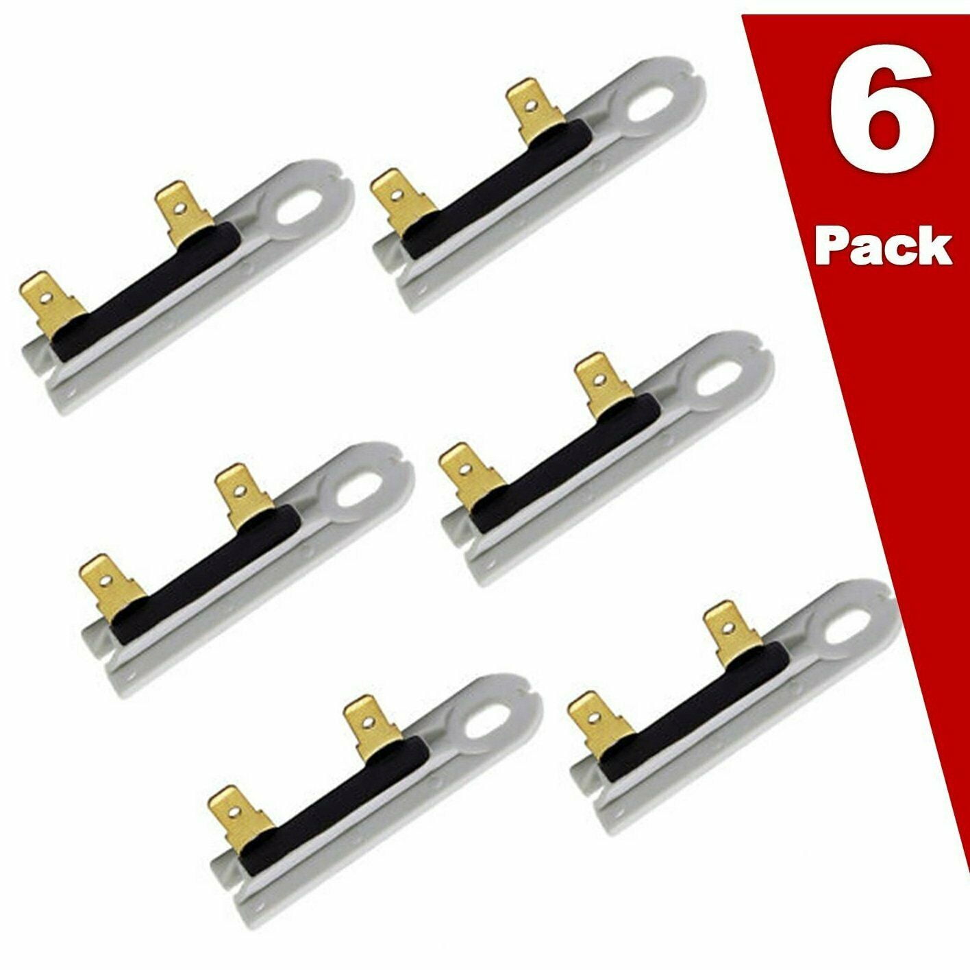 PS11741460 Dryer Thermal Fuse for Whirlpool (6 Pack)