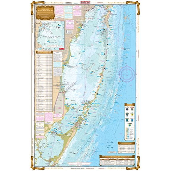 G3C4245LWaterproof Charts 33F Biscayne Bay