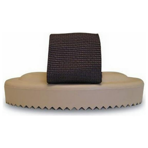 33F Flexible Curry Comb, Assorted Strap Colors - Quantity 10